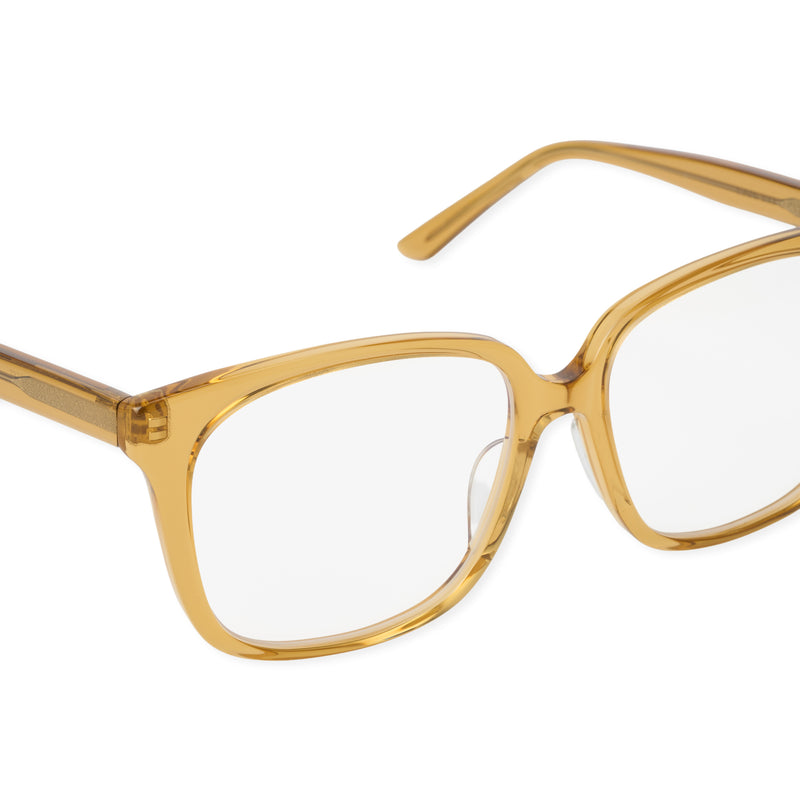 Square eye / CLEAR BROWN