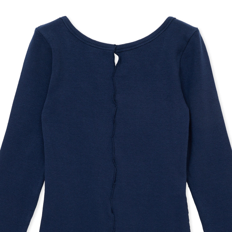holed top b / NAVY