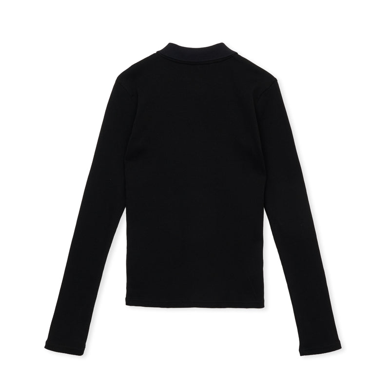 POLO LONG / BLACK