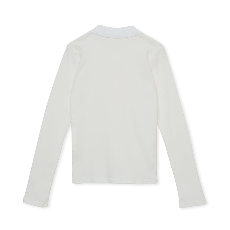 POLO LONG / WHITE