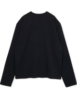 plain long / BLACK