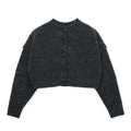 Mix cardigan / CHARCOAL