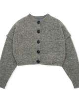 Mix cardigan / L.GRAY