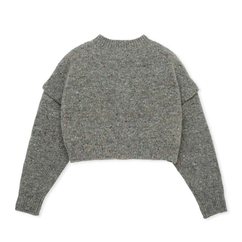 Mix cardigan / L.GRAY