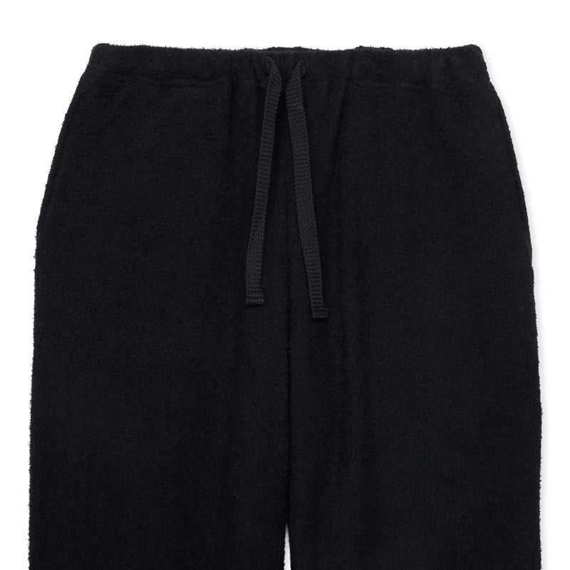 pile pant / BLACK