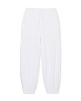 pile pant / WHITE