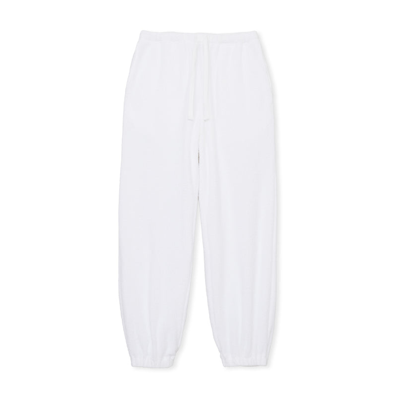 pile pant / WHITE