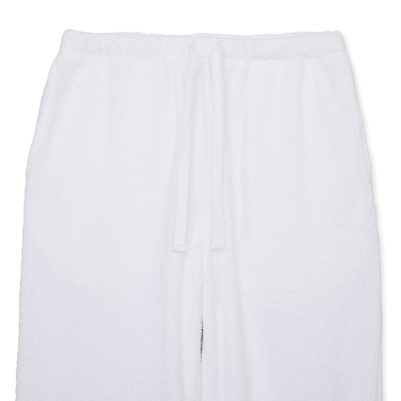 pile pant / WHITE