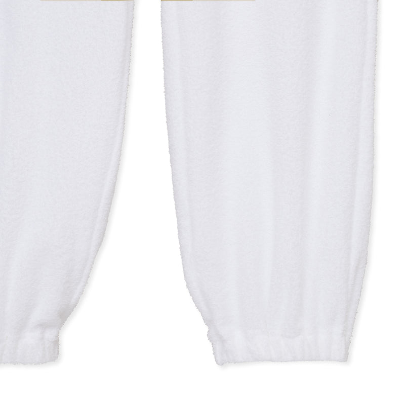 pile pant / WHITE