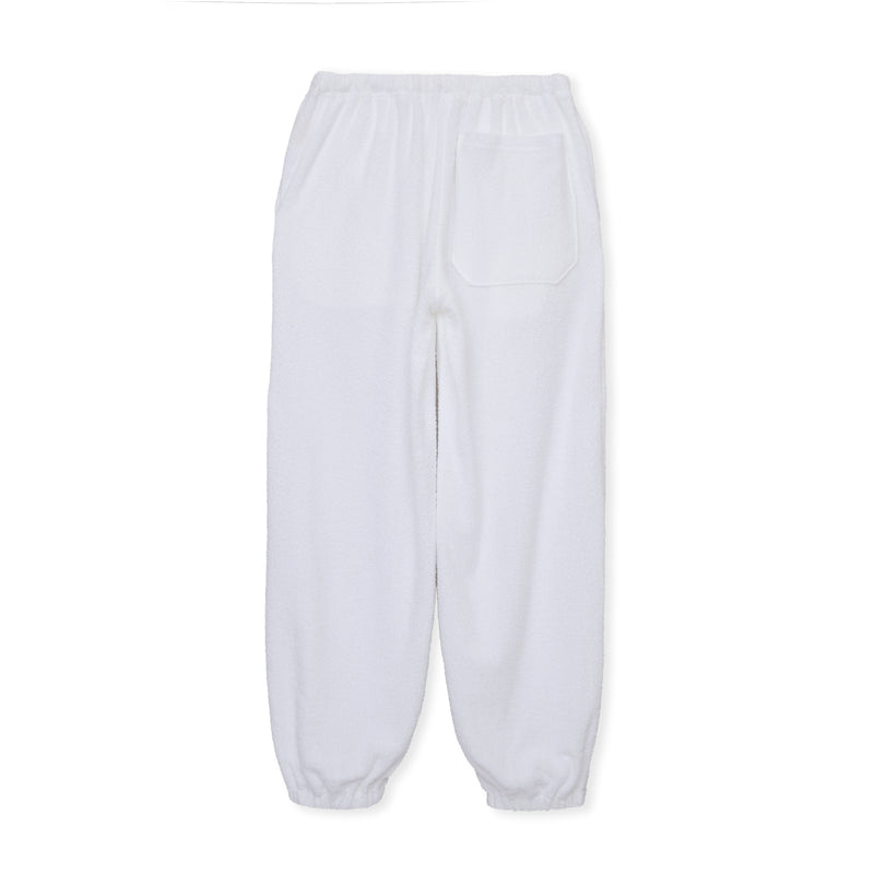 pile pant / WHITE