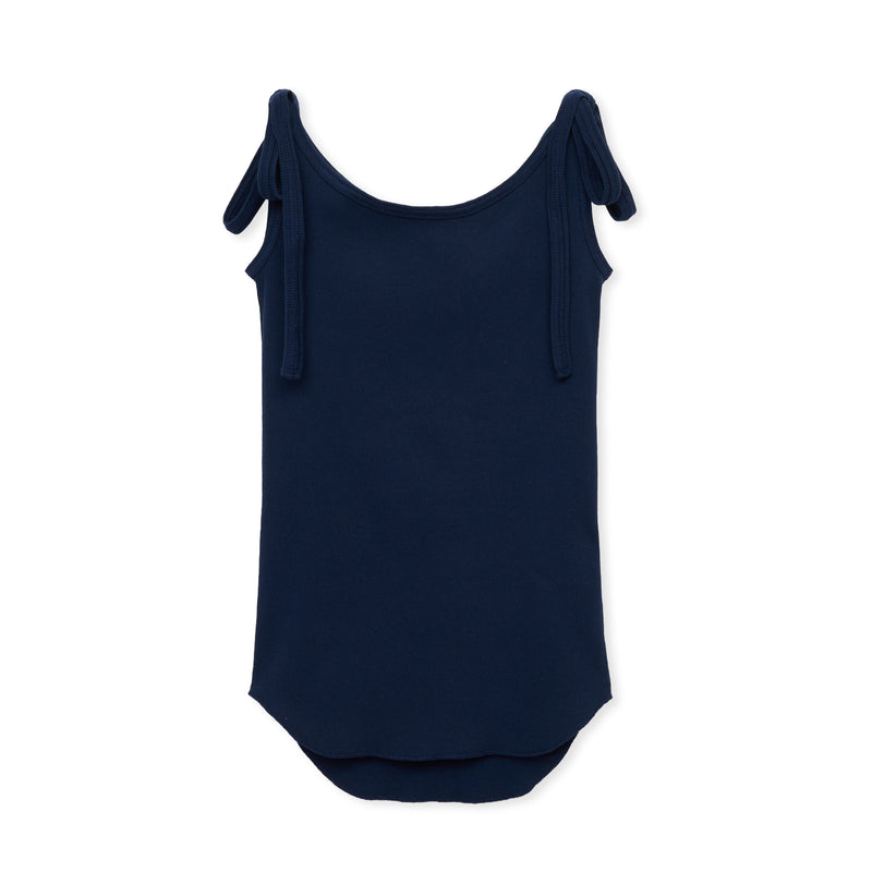 トップス SHISHIKUI RIBBON CAMI / BLACK RIBBON CAMI / NAVY – SHISHIKUI