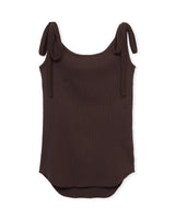 RIBBON CAMI / D BROWN