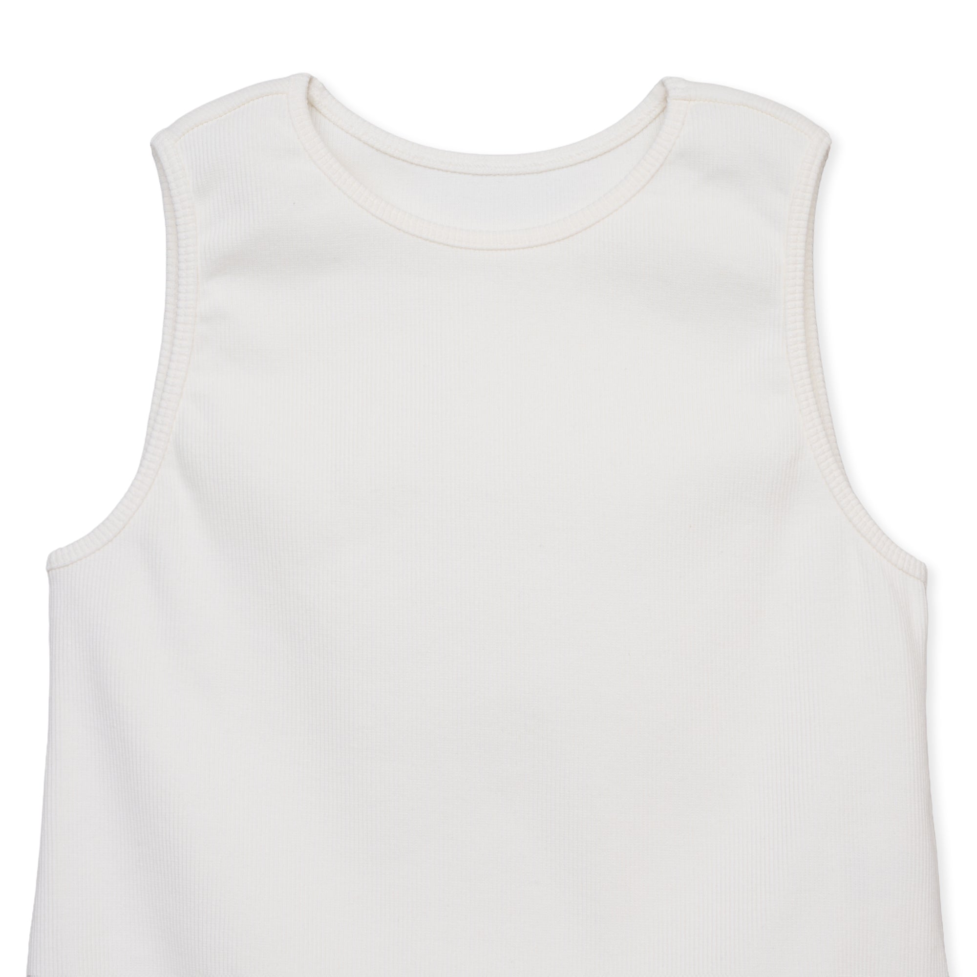 SHISHIKUI ホワイト ノースリーブタンクトップ tank f / WHITE – SHISHIKUI