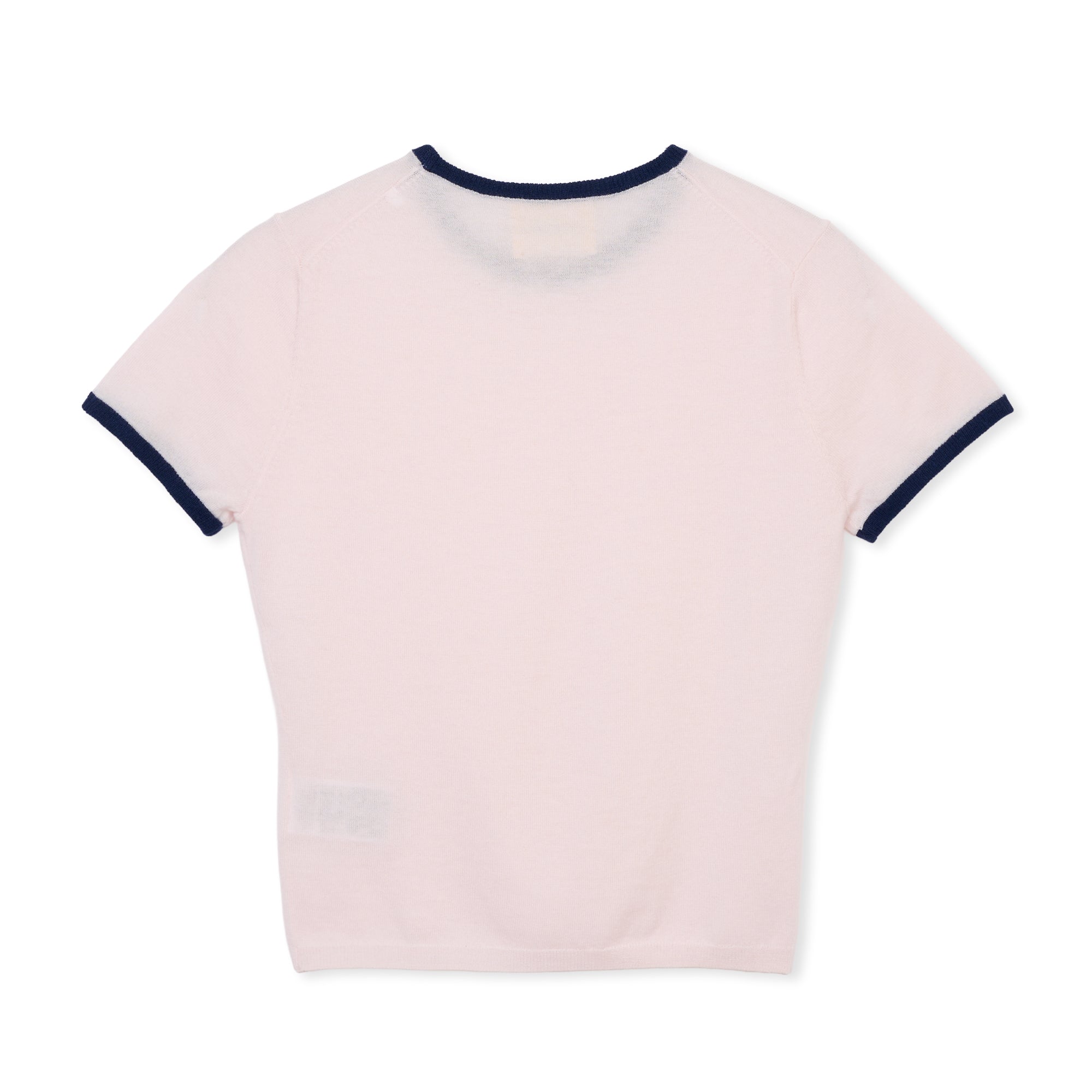 ringer knit / ECRU×BLUE – SHISHIKUI
