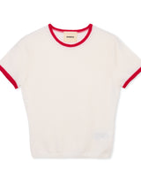 ringer knit / OFF×RED