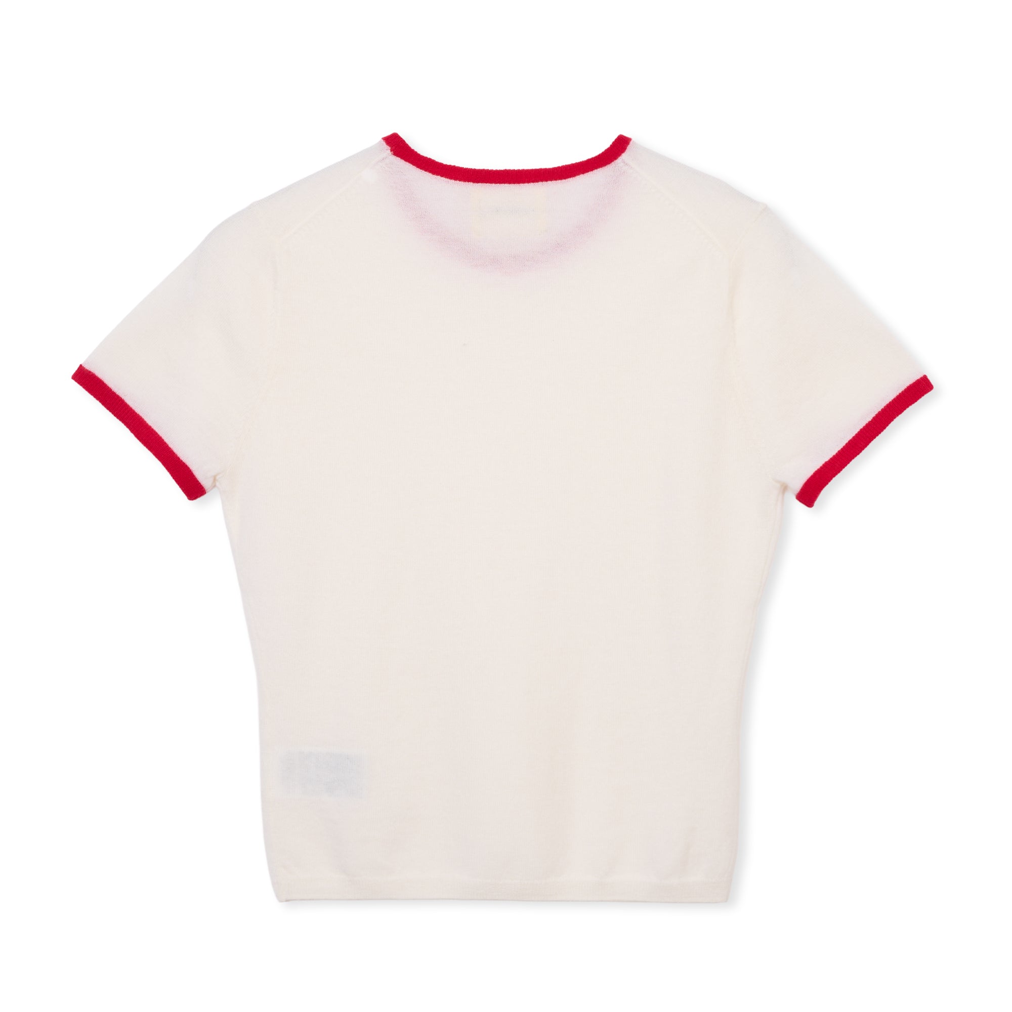 【新品未使用】完売品shishikui TOPS ringer knit ringer knit / OFF×RED – SHISHIKUI