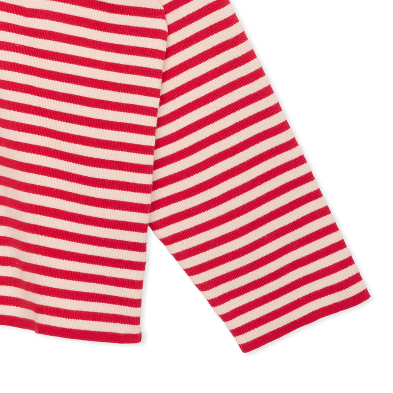 STRIPED / RED×BEIGE