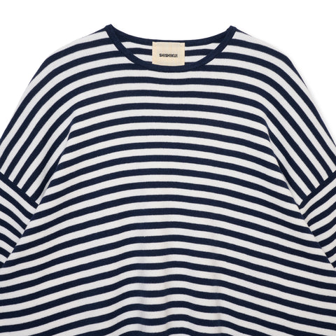 STRIPED / NAVY×OFF