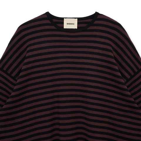 STRIPED / BLACK×BROWN