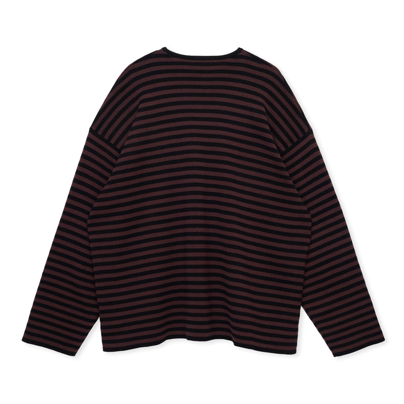 STRIPED / BLACK×BROWN