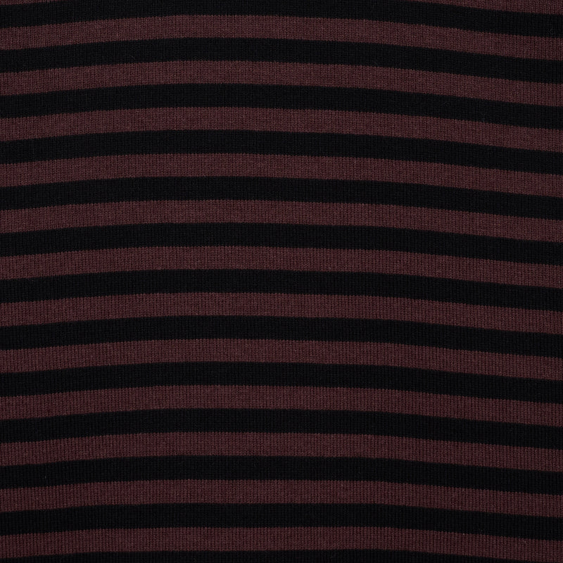 STRIPED / BLACK×BROWN
