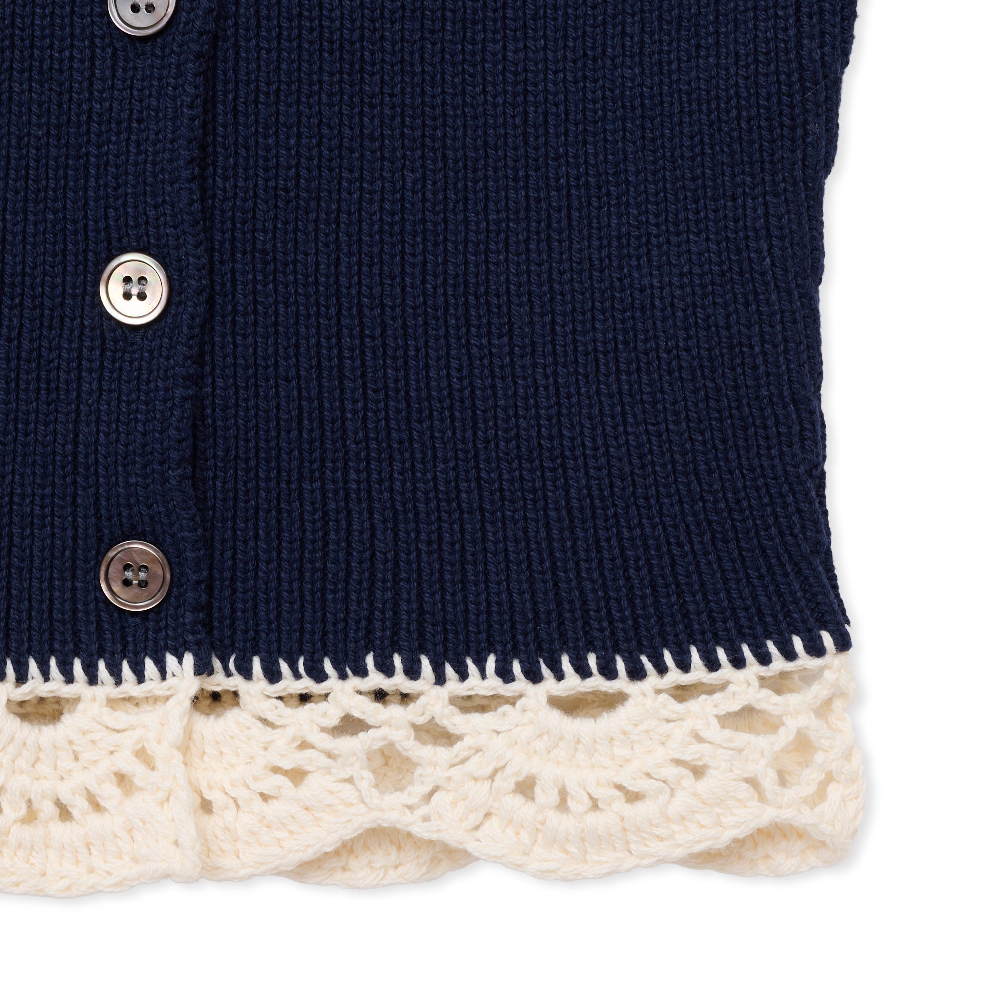 トップス SHISHIKUI FRILL CAD FRILL CAD / NAVY×OFF – SHISHIKUI