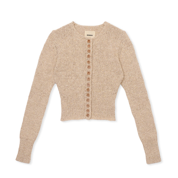 SHISHIKUI MANY BOTAN カーディガン Khaki MANY BOTAN / L.BEIGE – SHISHIKUI