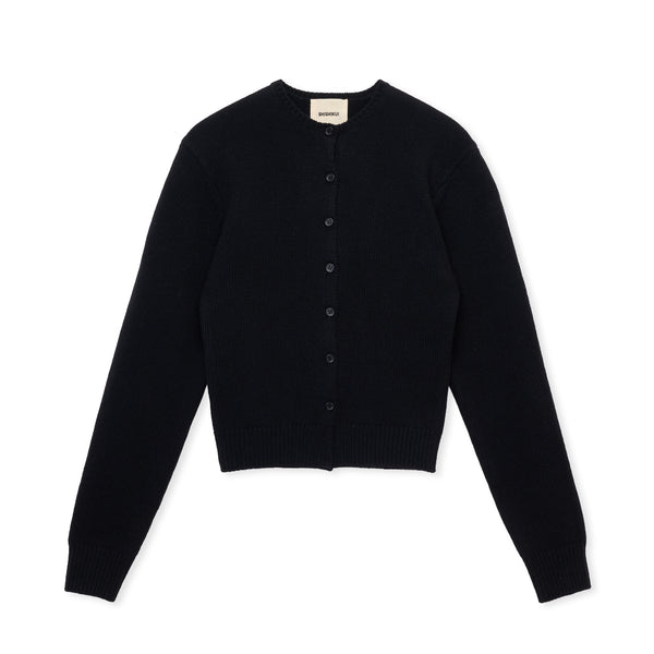SHISHIKUI 長袖 カーディガン ブラック Cardigan / BLACK – SHISHIKUI