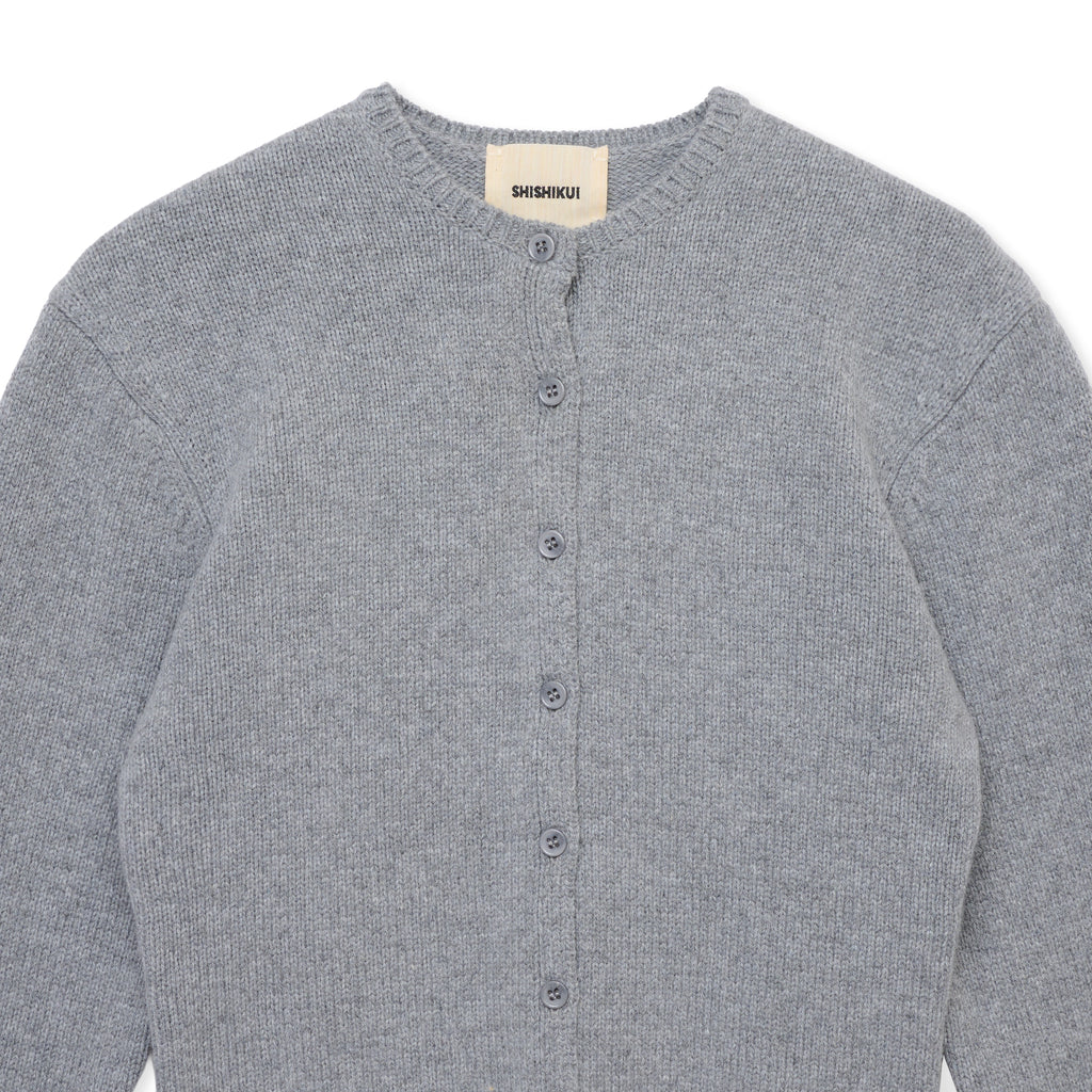 Cardigan / GRAY – SHISHIKUI Cardigan / GRAY – SHISHIKUI