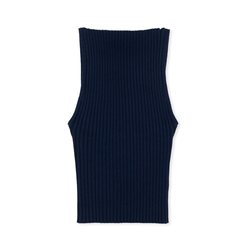 トップス shishikui Knit Cami S knit cami S / NAVY 2026SS – SHISHIKUI