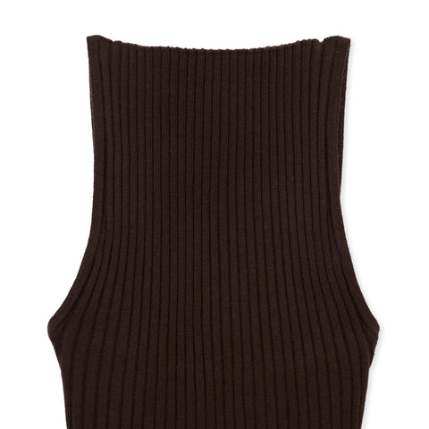 knit cami S / BROWN 2026SS