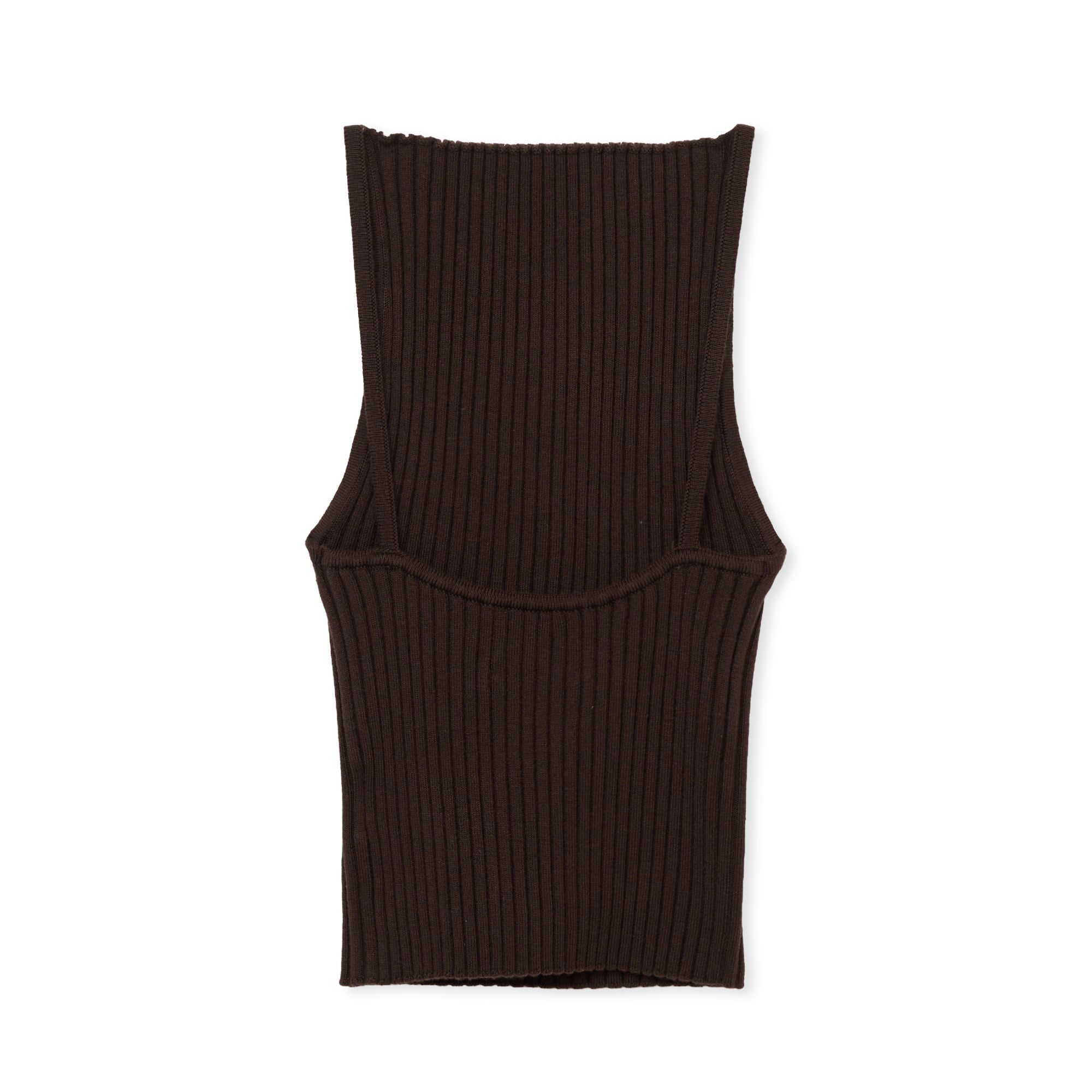 トップス shishikui Knit Cami S knit cami S / BROWN 2026SS – SHISHIKUI