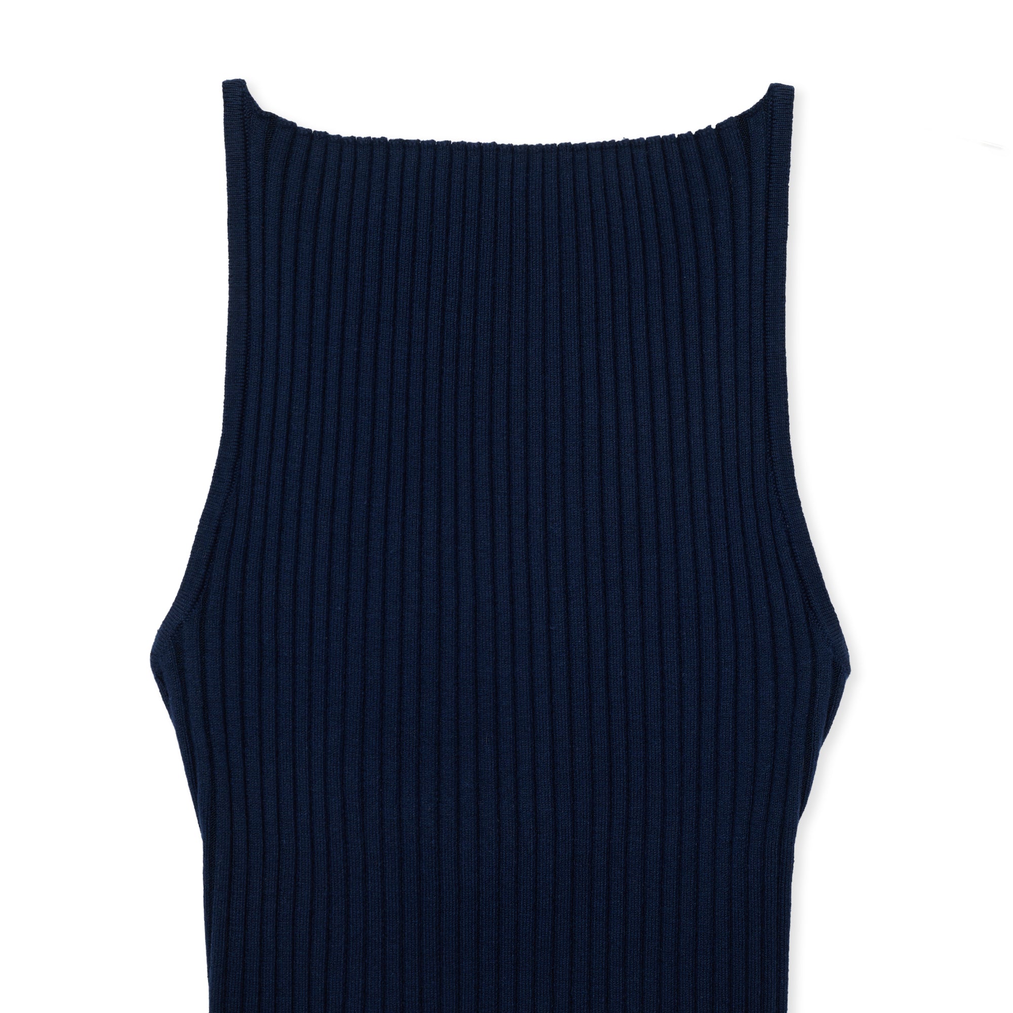 トップス THE SHISHIKUI CAMI KNIT / BROWN KNIT CAMI / NAVY – SHISHIKUI