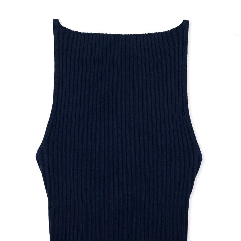 KNIT CAMI / NAVY – SHISHIKUI