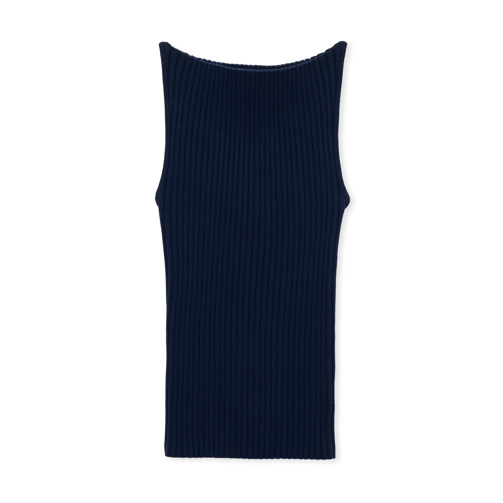 トップス shishikui Knit Cami Knit Cami O / NAVY – SHISHIKUI