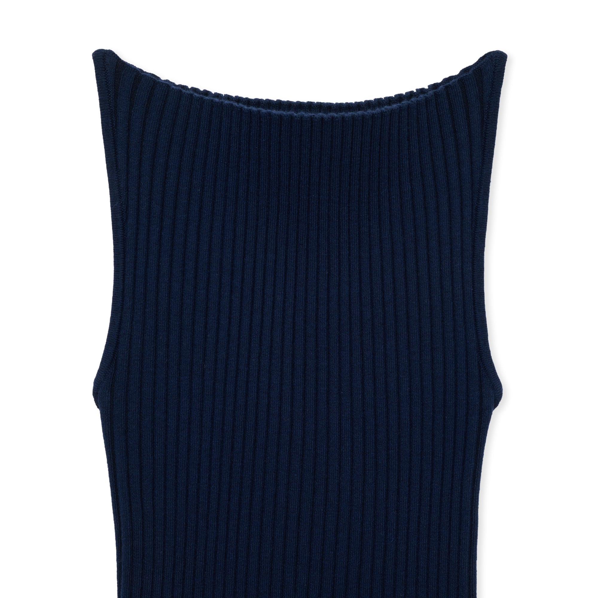 Knit Cami O / NAVY – SHISHIKUI