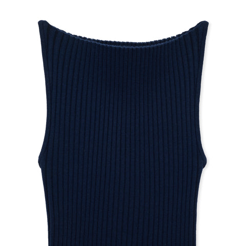 Knit Cami O / NAVY