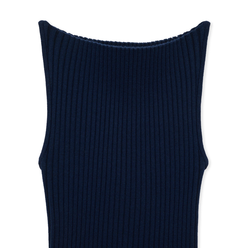 Knit Cami O / NAVY