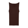 Knit Cami O / MARRON BROWN