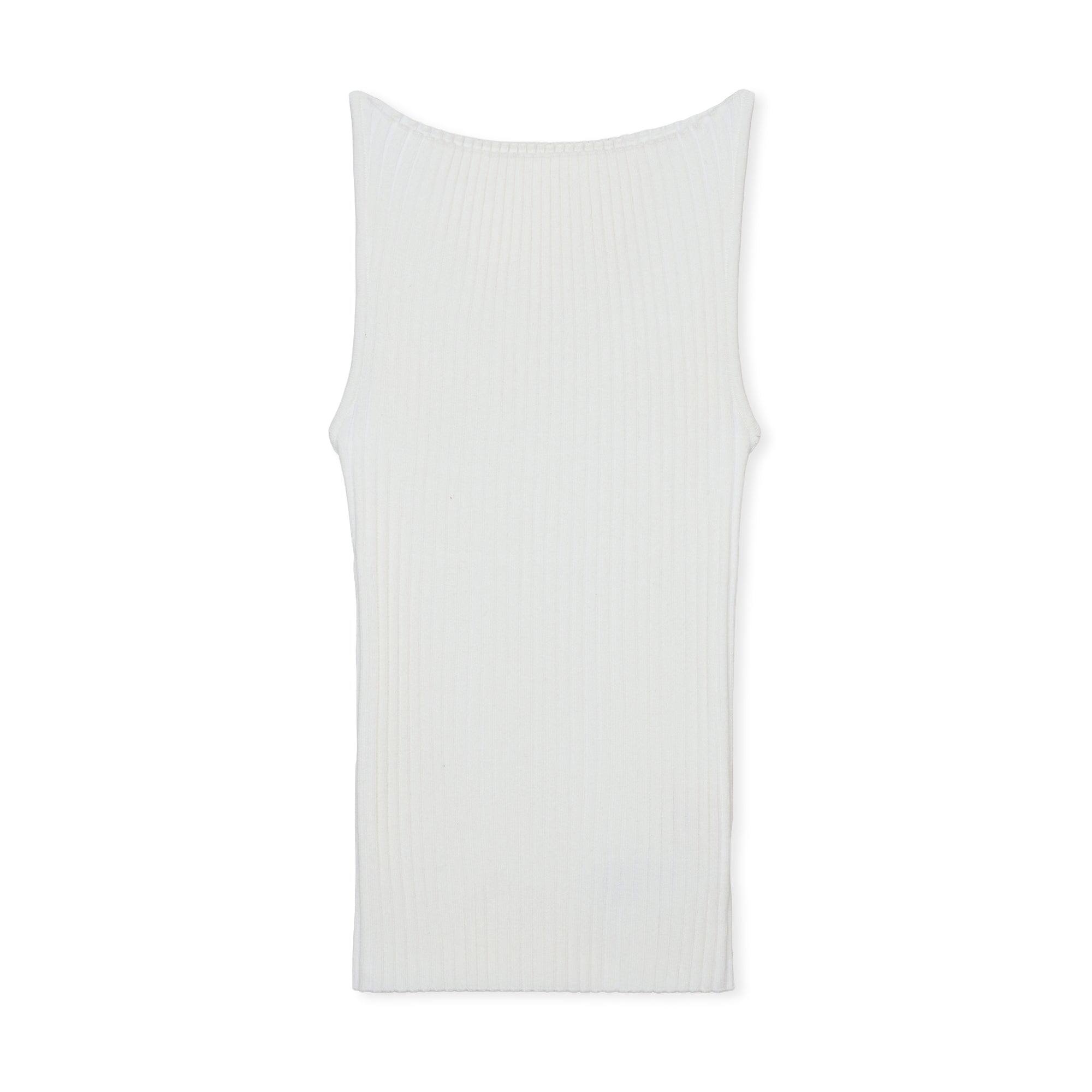 Knit Cami O / OFF WHITE – SHISHIKUI