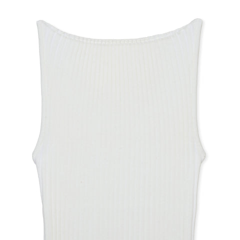 Knit Cami O / OFF WHITE