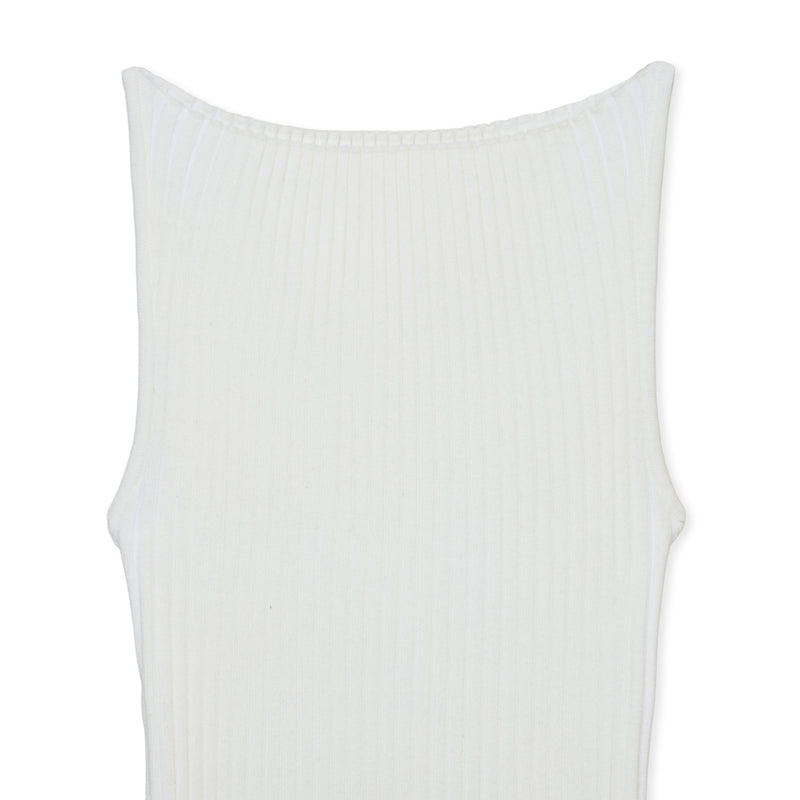 Knit Cami O / OFF WHITE
