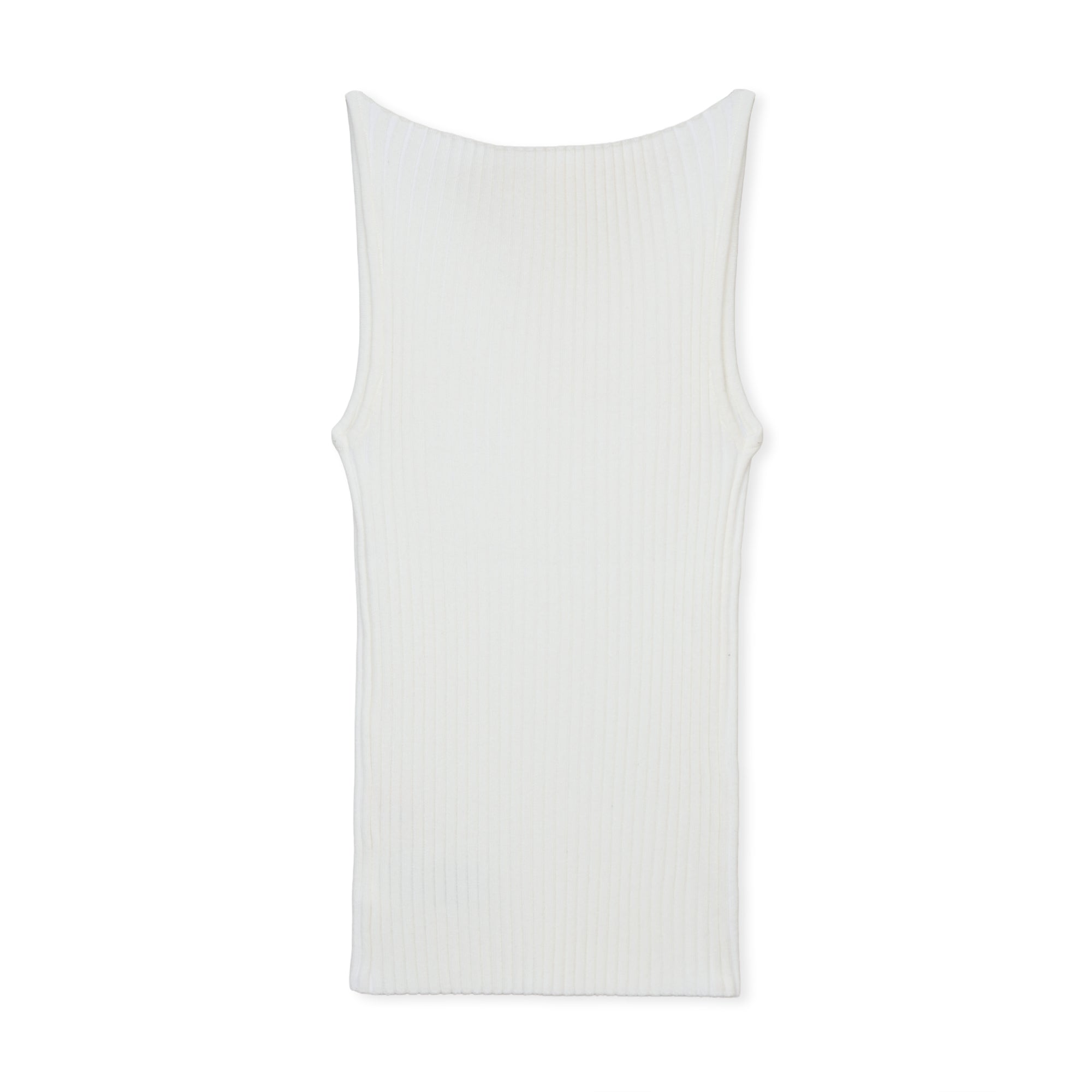 Knit Cami O / OFF WHITE – SHISHIKUI
