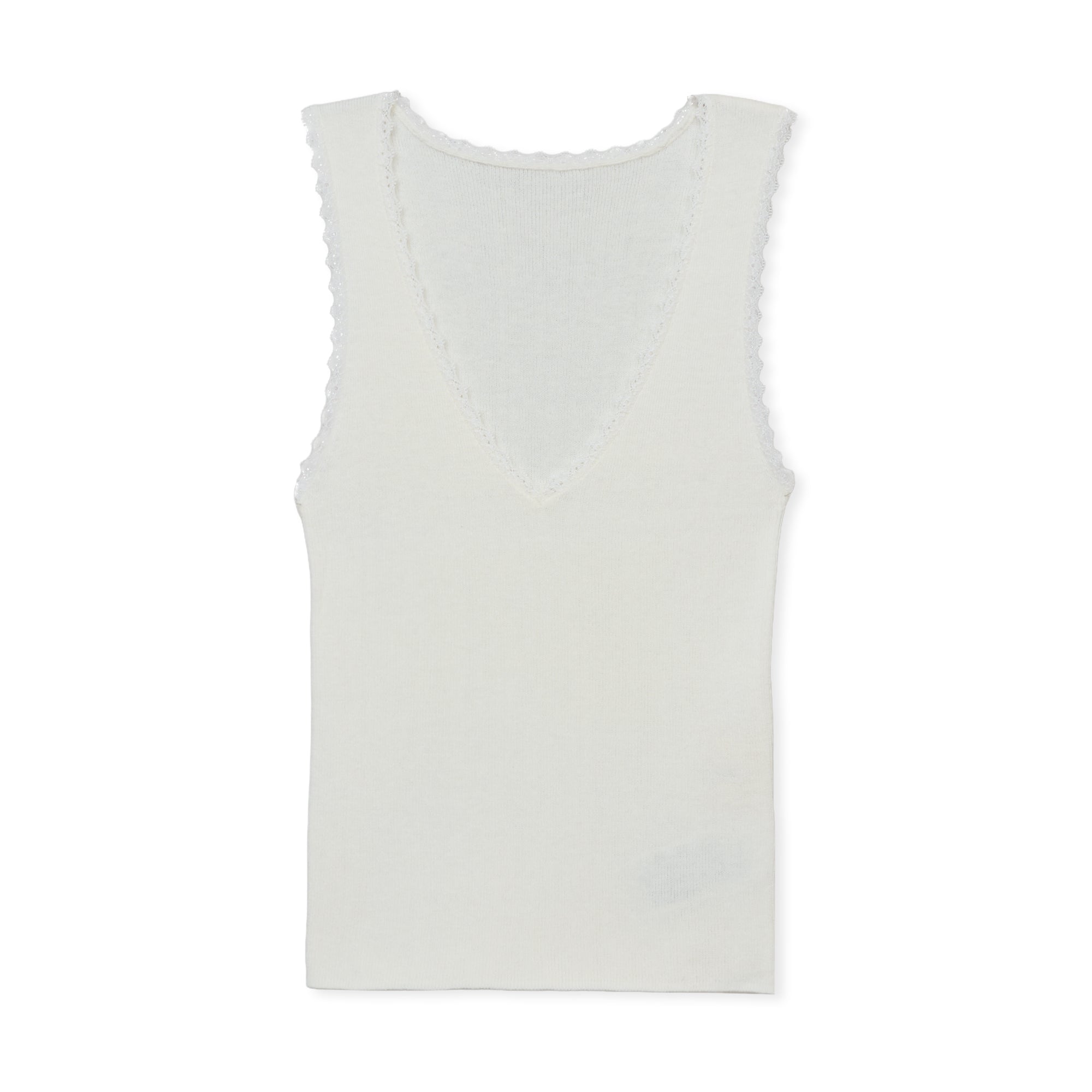 トップス THE SHISHIKUI holed north / WHITE LACE NK / OFF WHITE – SHISHIKUI