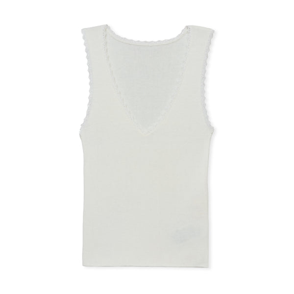 トップス SHISHIKUI SHIKAKU / WHITE LACE NK / OFF WHITE – SHISHIKUI