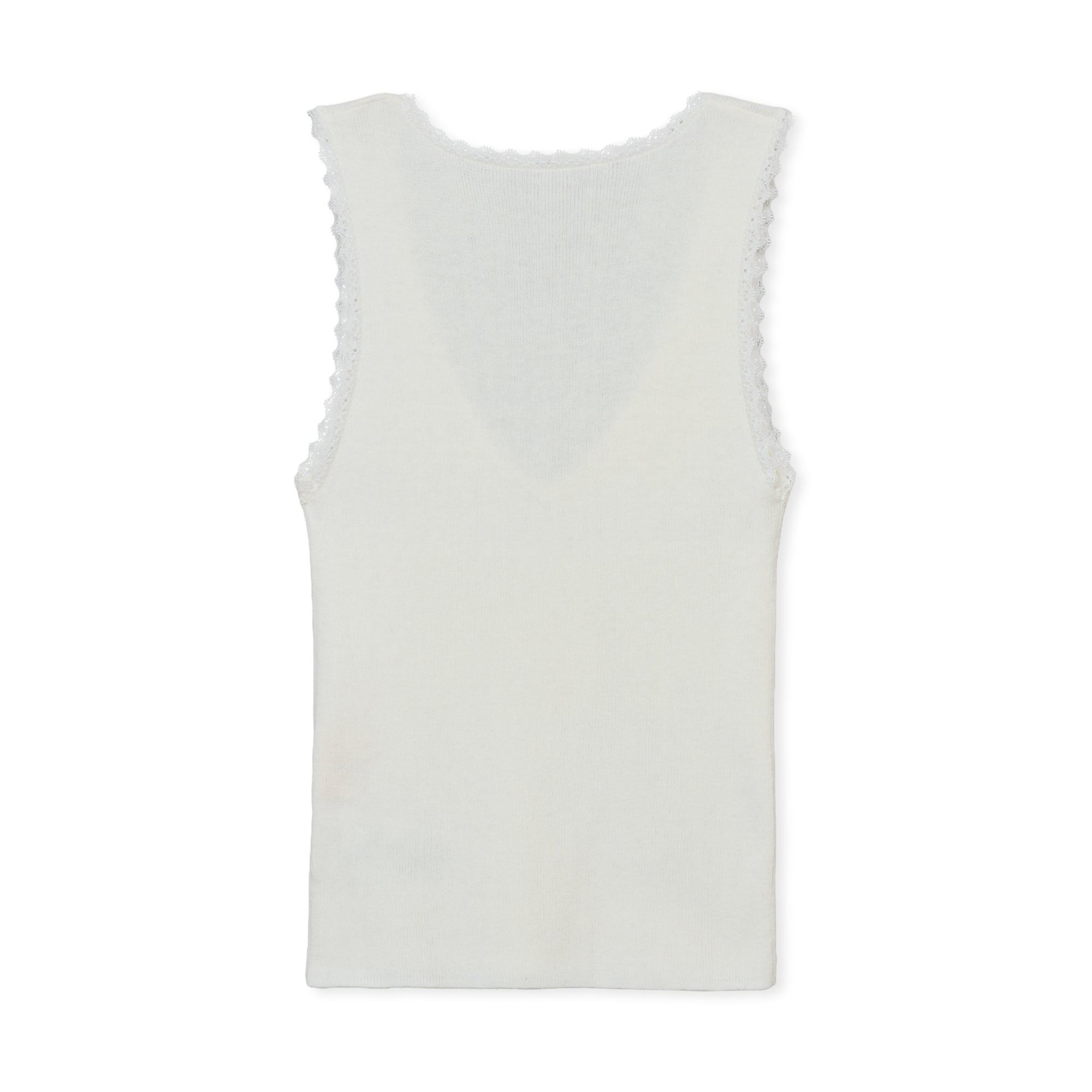 トップス shishikui holed north / WHITE LACE NK / OFF WHITE – SHISHIKUI
