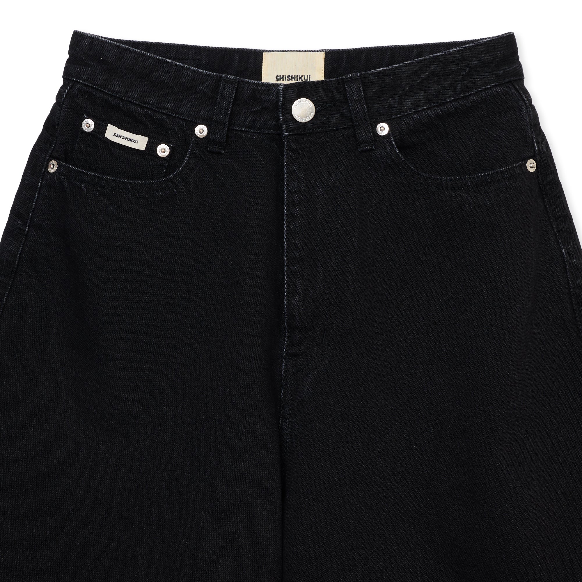 パンツ shishikui harf jean harf jean / NEW BLACK – SHISHIKUI