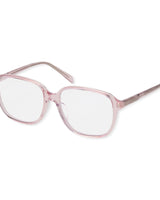 NEW SQUARE  / CLEAR PINK