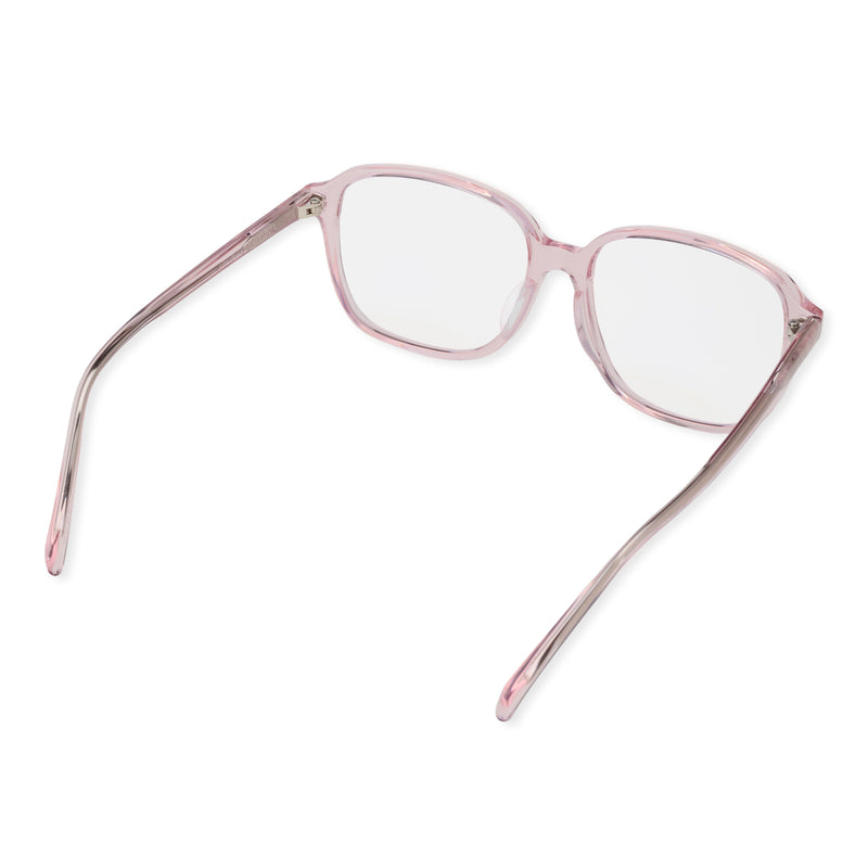 NEW SQUARE  / CLEAR PINK