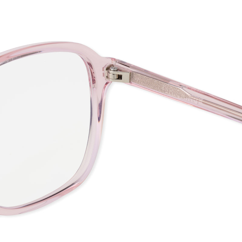 NEW SQUARE  / CLEAR PINK